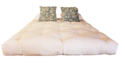 White Lotus Green Cotton & Wool Latex Core Mattress