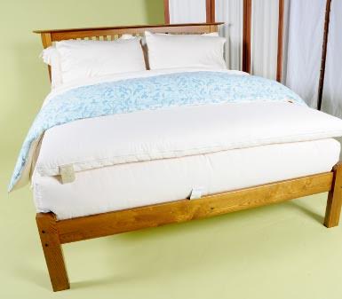 White Lotus Natural Latex Mattress in White Lotus Color
