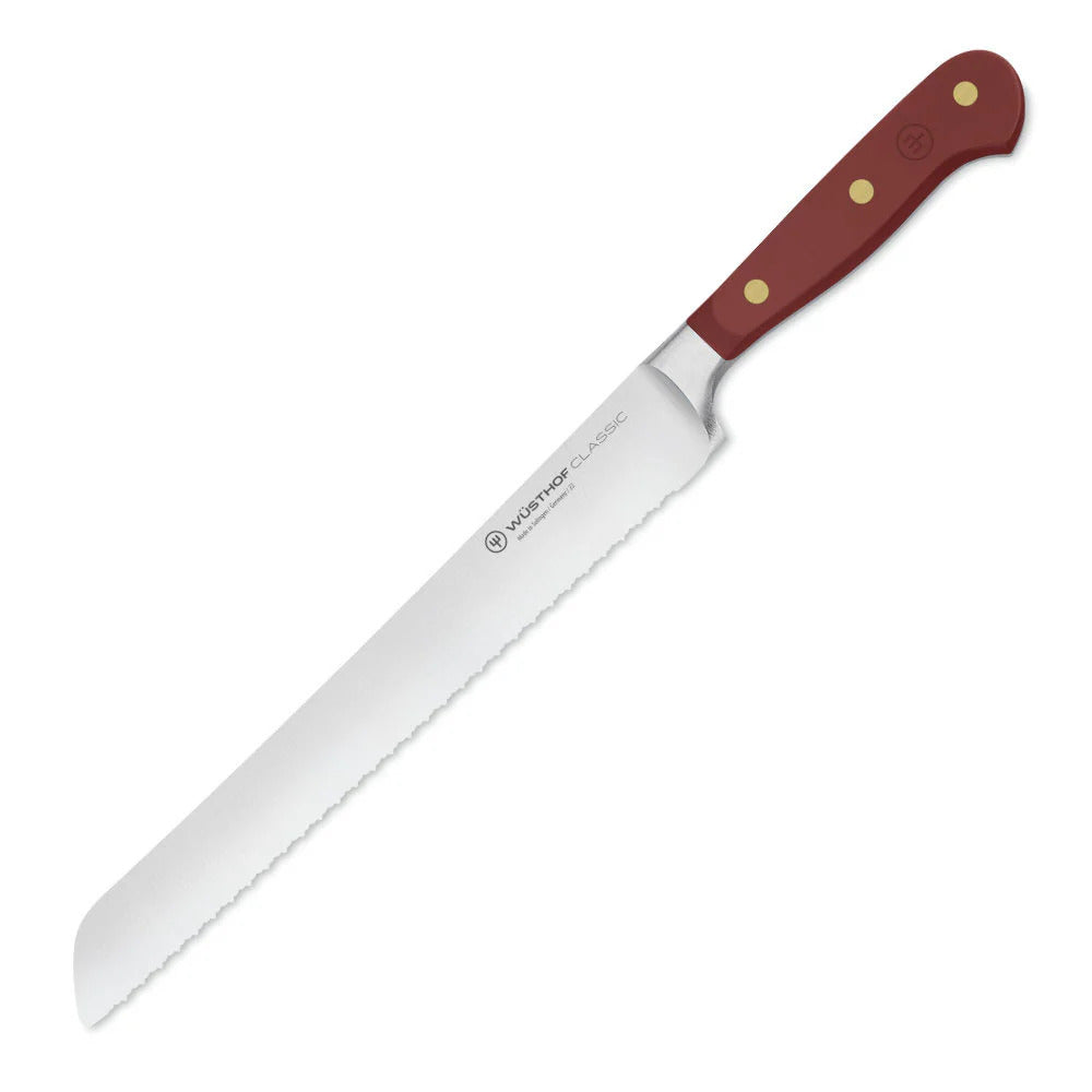 Wusthof Classic Color Double Serrated Bread Knife by Kiss the Cook