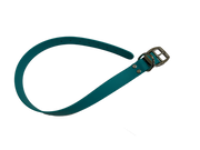 Waggle Woof & Wander Biothane Dog Collar Teal 3/4 Medium 15.75-20.25
