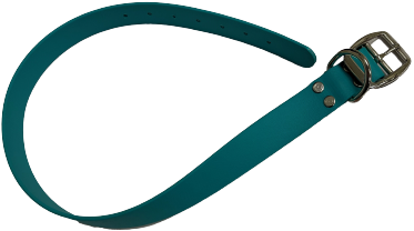 Waggle Woof & Wander Dog Collar 3/4 Large 17.75-22.25 Teal