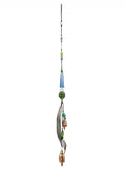 Hanging Decor - Beads & Bells Leaf by Homeportonline
