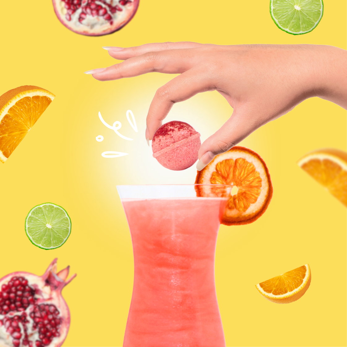 Glimmer Bomb Tequila Sunrise (Sold Individually) by Homeportonline