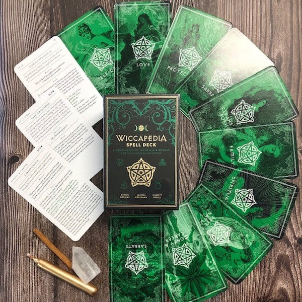 Wiccapedia Spell Deck by Leanna Greenaway