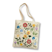Embroidered Tote Bag