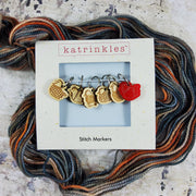 Katrinkles Yarn Chickens Stitch Marker Set