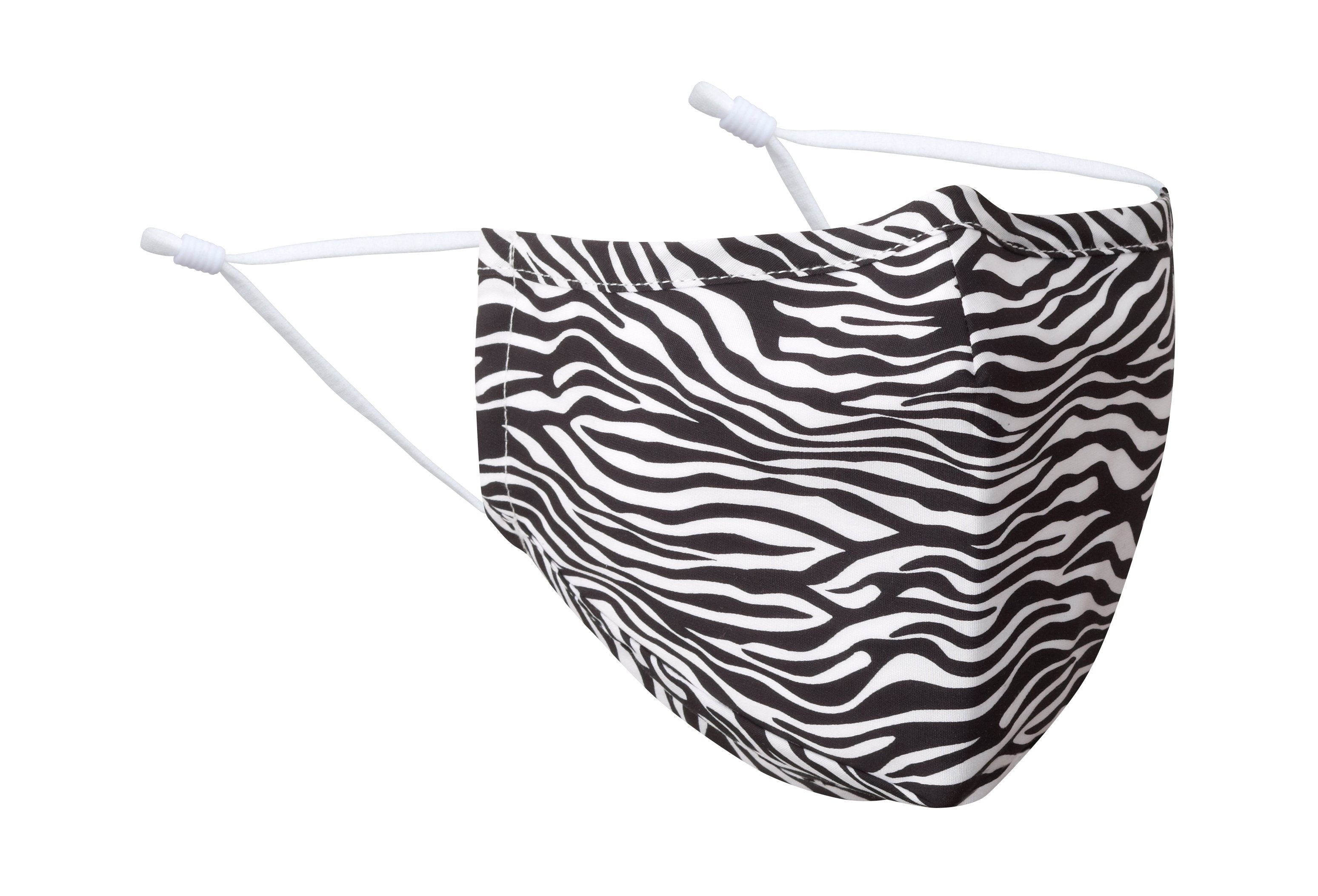 Zebra Village Face Mask