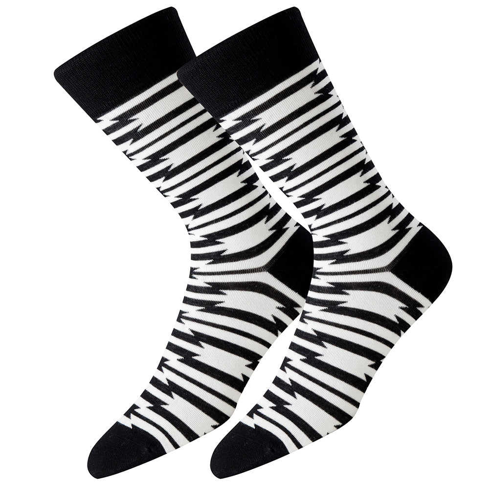 Zebra Wings Men's Socks