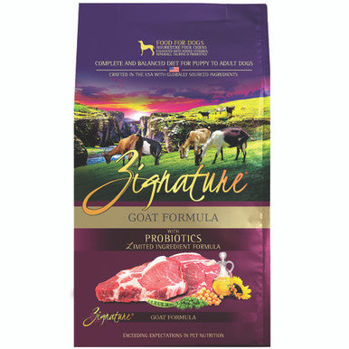 Zignature Goat Dog Food 27lb