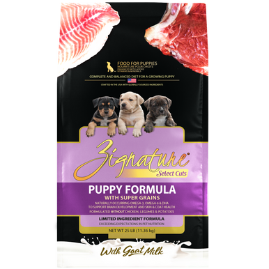 Zignature Select Cuts Puppy Formula 12.5lb