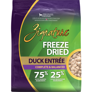 Zignature Freeze Dried Duck Entrée 25oz