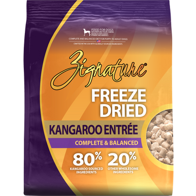 Zignature Freeze Dried Kangaroo Entrée 12.5oz