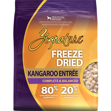 Zignature Freeze Dried Kangaroo Entrée 25oz