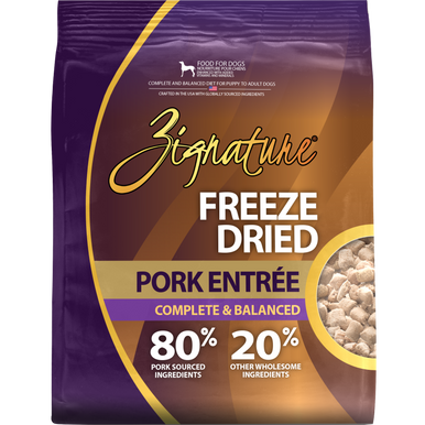 Zignature Freeze Dried Pork Entrée 12.5oz