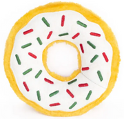 Zippy Paws Donutz Peppermint Holiday Dog Toy