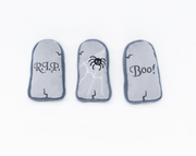 Zippy Paws Halloween Miniz Tombstones 3 Pack by Pet Food Warehouse
