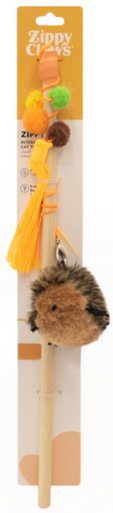 ZippyClaws Zippy Stick Hedgehog Cat Toy