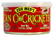 1.2oz Zoo Med Can of Crickets Mini 200ct