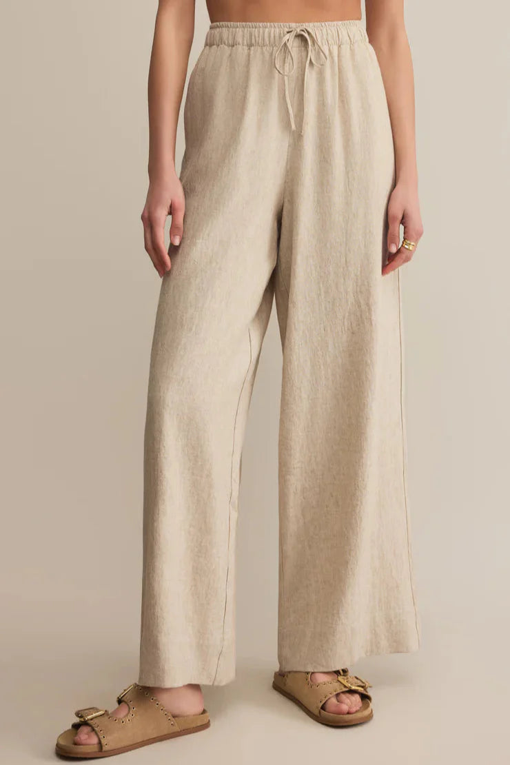 Z Supply Henri Linen Pant – Flax by Dear Lucy