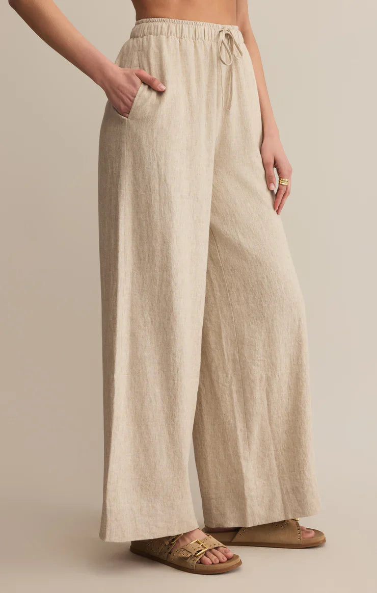 Z Supply Henri Linen Pant – Flax by Dear Lucy