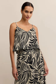 Z Supply Nolan Palm Crop Tank – Isla Leaf Print by Dear Lucy