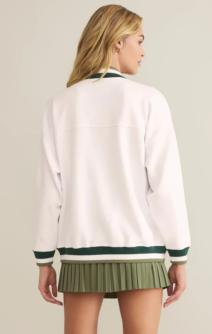 Z Supply Hampton Varsity Jacket by Dear Lucy