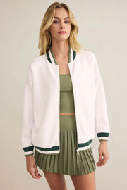 Z Supply Hampton Varsity Jacket by Dear Lucy