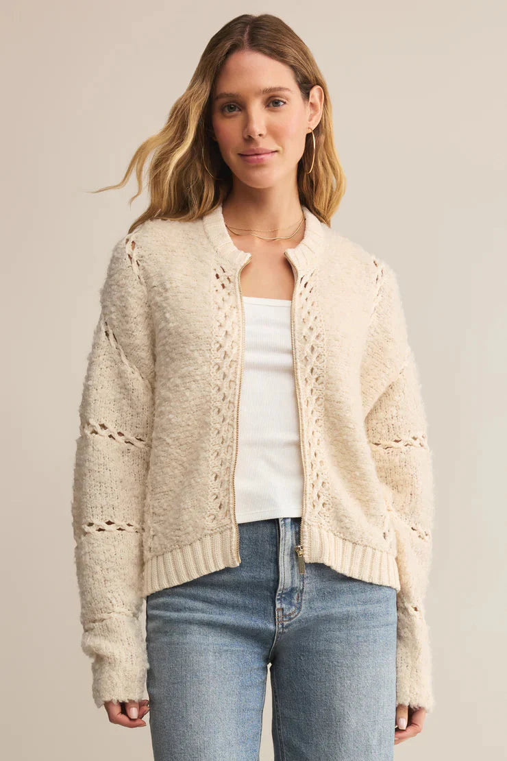 Z Supply Sundance Zip-Up Sweater Jacket