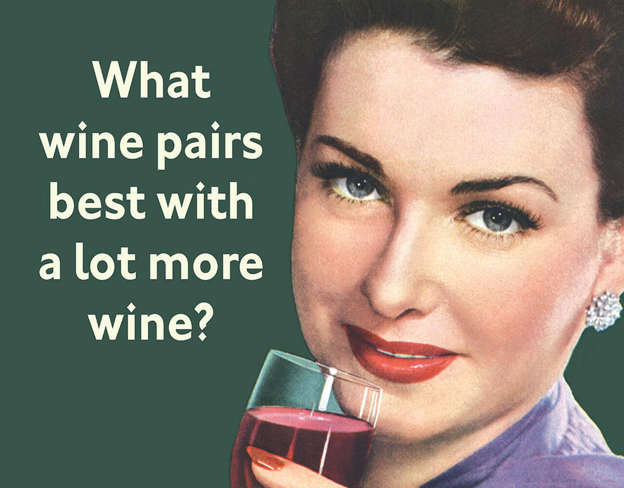 Tin Sign - A Lot More Wine by Homeportonline