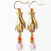 Hand Charm Earrings