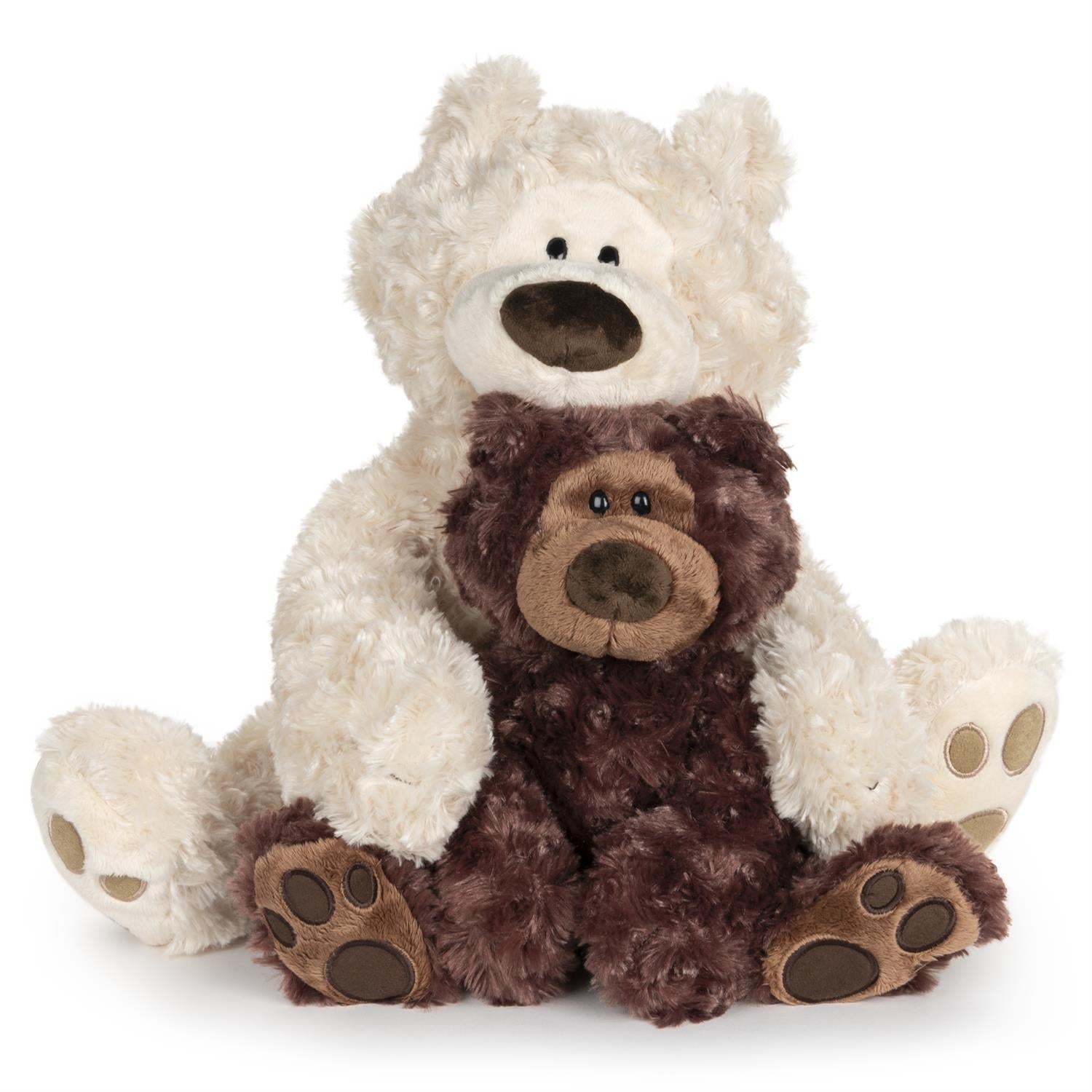Plush Bear Philbin Chocolate Brown 12" by Homeportonline