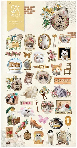 Stickers Lovely Cat Nylon by Homeportonline