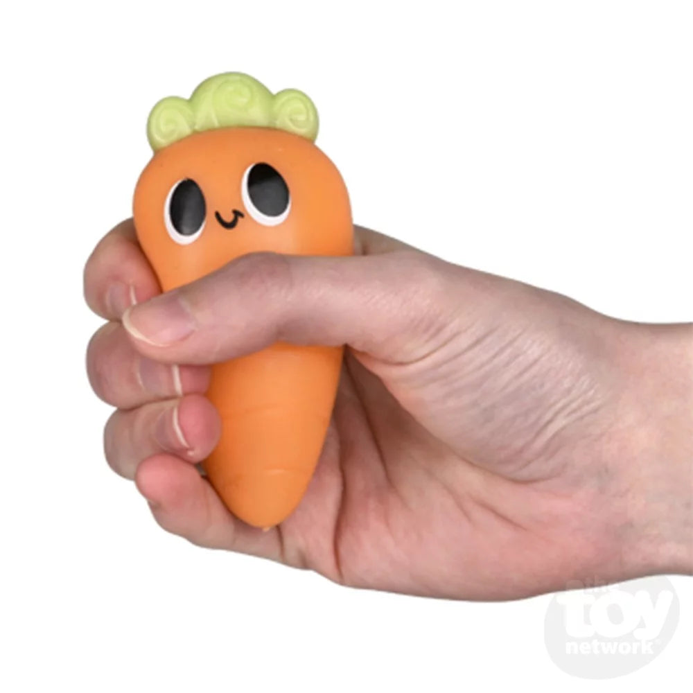 Easter Squish & Stretch Carrot 3.5" Sold Individually by Homeportonline