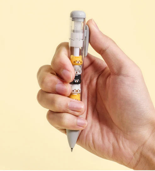 Gel Pen Retractable Cat Stack (Sold Individually) by Homeportonline