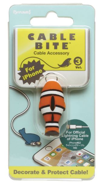 Cable Bite iPhone Clownfish by Homeportonline