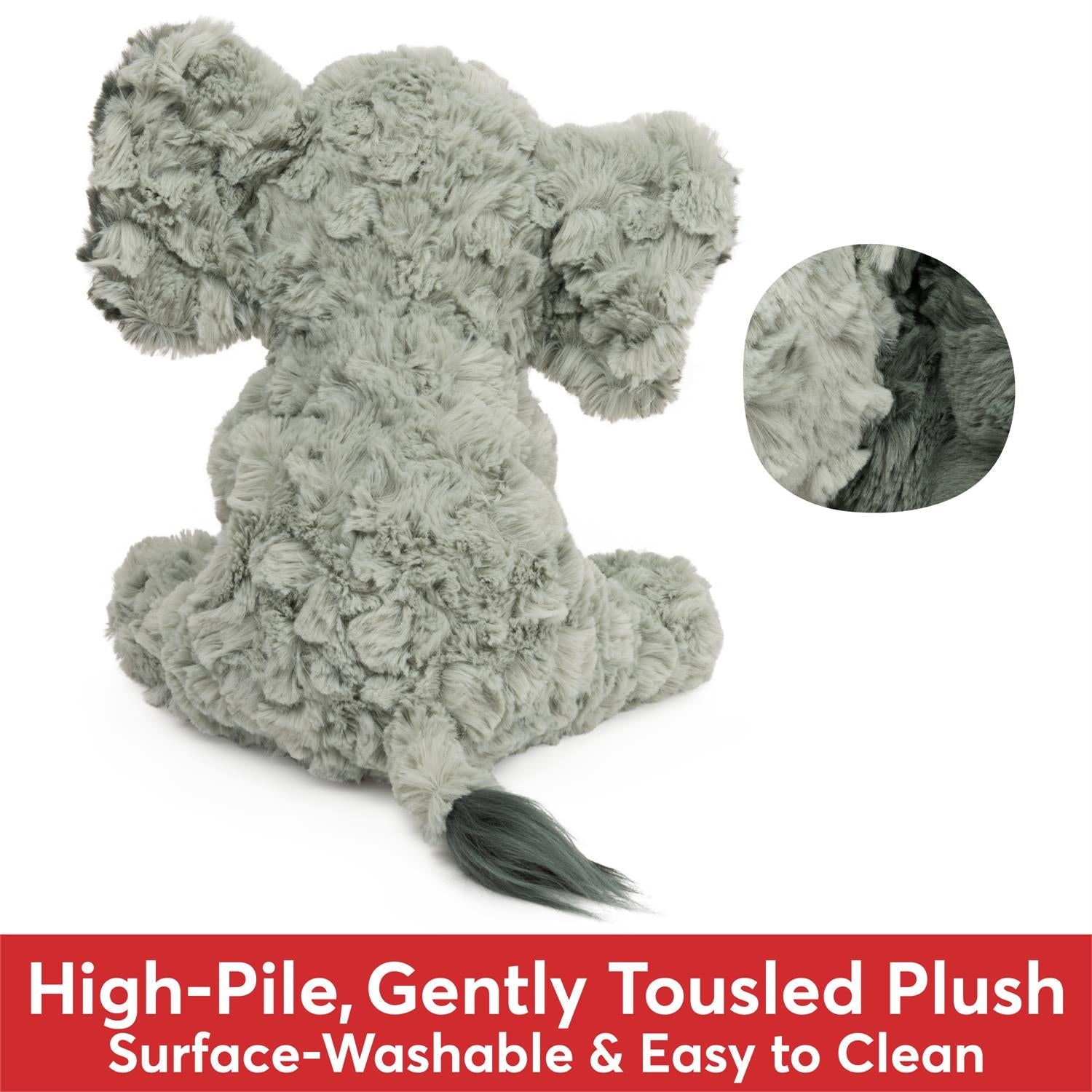Plush Cozys Elephant Grey 10" by Homeportonline