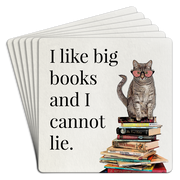 Bar Coaster | I like big books and I cannot lie by Homeportonline