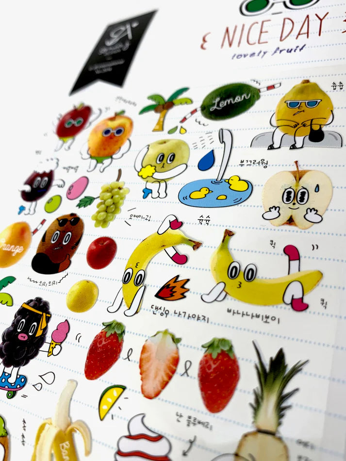Stickers Nice Day Coated Paper by Homeportonline