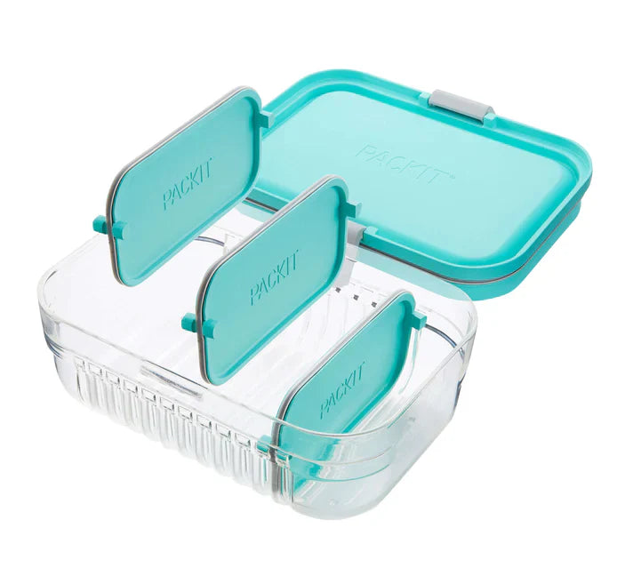 Bento Box - Mint (With Removable Separators) by Homeportonline