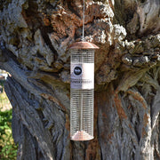 Copper Sunflower Bird Feeder