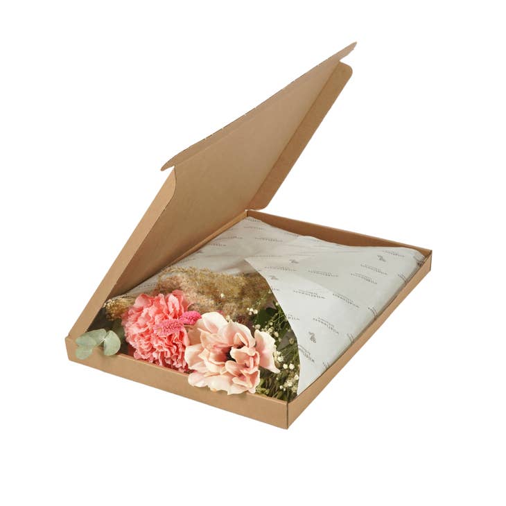 Christmas Gift Box - Flowers in Letterbox Dried & Silk
