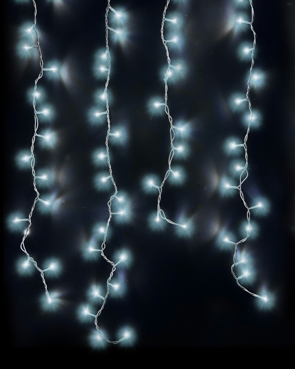 Cool White Jingle Bright Icicle Lights