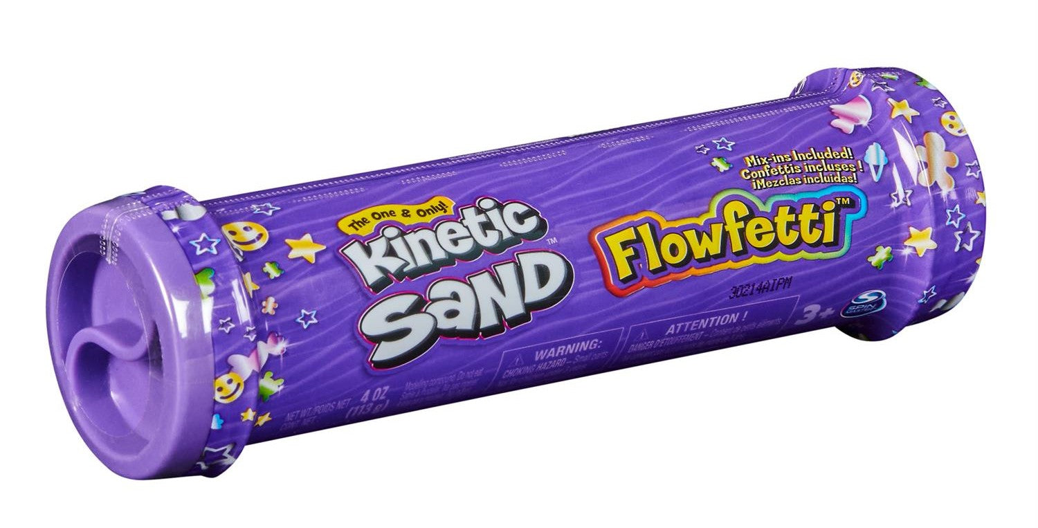Kinetic Sand Flowfetti Play Sand With Glitter Mix-Ins 4oz by Homeportonline