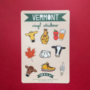 Vermont Icons Vinyl Sticker Sheet