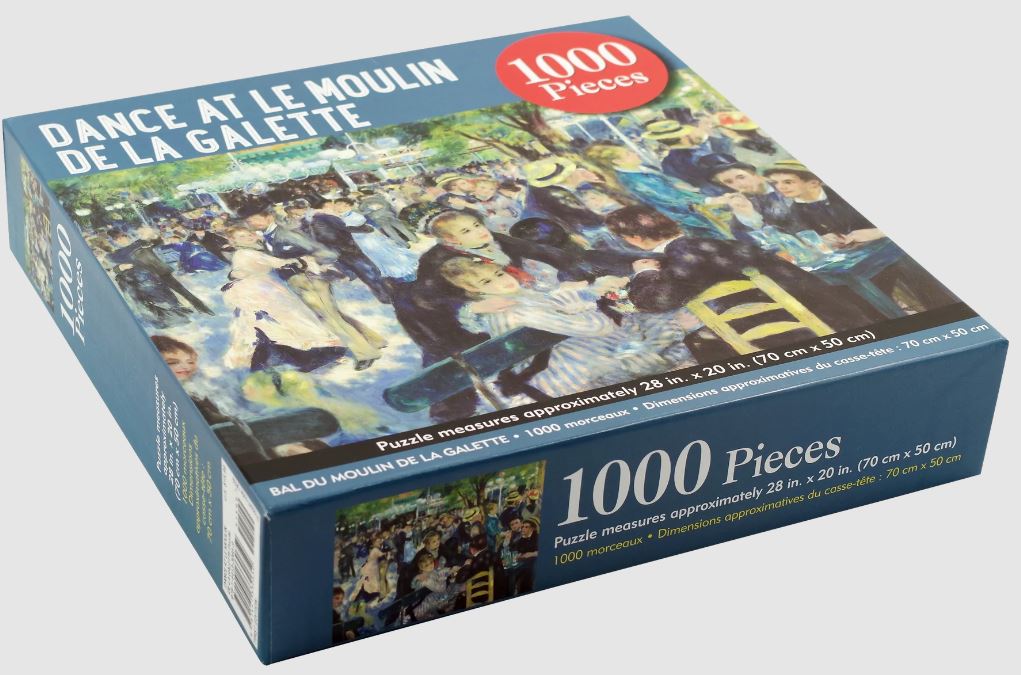 Puzzle 1000 Piece Dance at Le Moulin de la Galette by Homeportonline