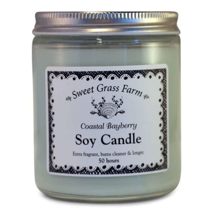 Soy Candle - 6.5oz - Coastal Bayberry by Homeportonline