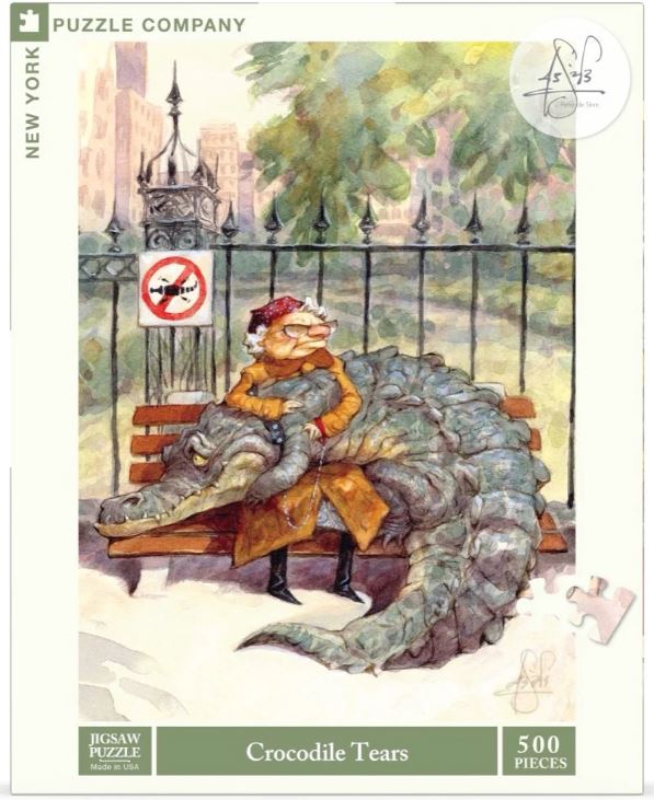 New Yorker Puzzle 500 Piece Crocodile Tears by Homeportonline