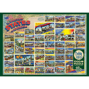 Vintage American Postcards 1000 Piece Puzzle