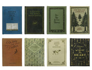 Book Storage Box Canvas Cover 8 Styles Sold Separately 5.25" x 3.5" (Sold Individually) by Homeportonline