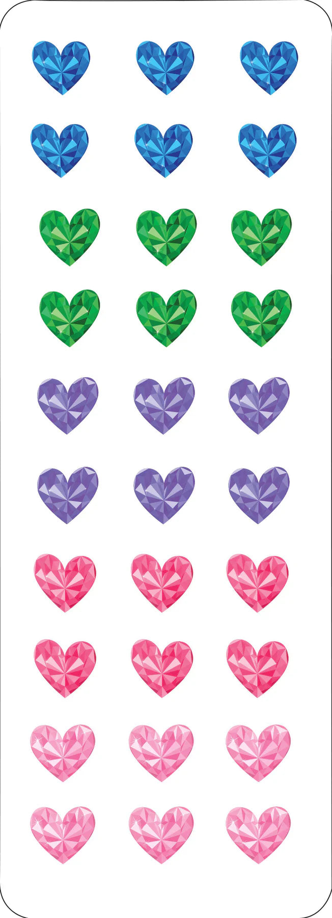 Sticker Set Hearts by Homeportonline